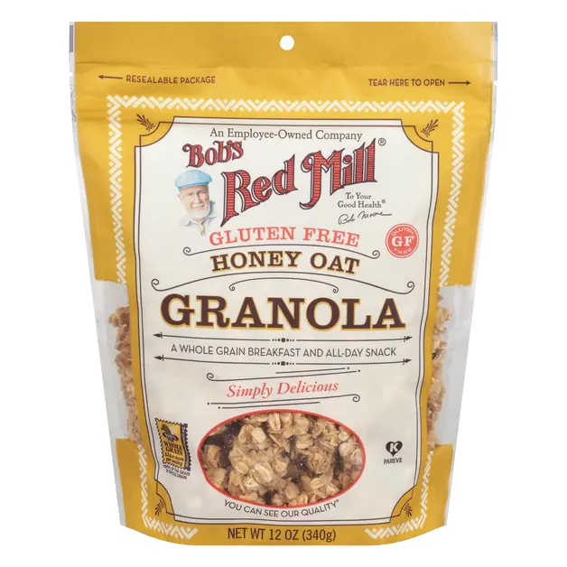 Gluten Free Honey Oat Whole Grain Granola