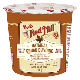 Gluten-Free Oatmeal Cup Maple Brown Sugar 61 g