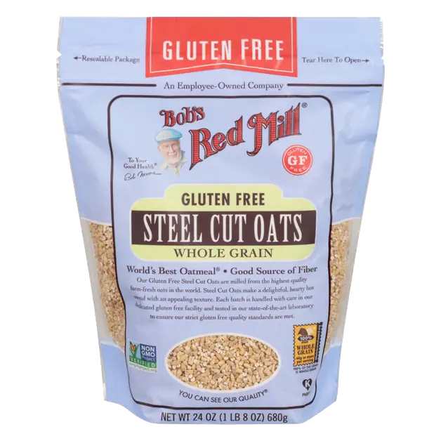 Gluten Free Whole Grain Steel Cut Oats