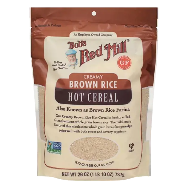 Hot Cereal, Creamy, Brown Rice