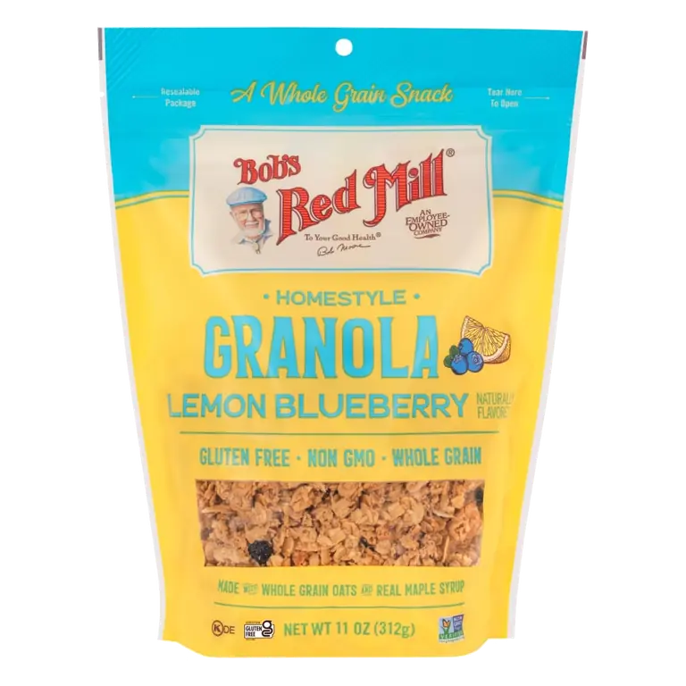 Lemon Blueberry Flavored Homestyle Granola