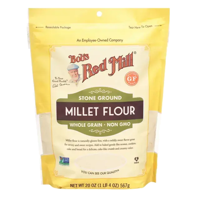 Millet Flour, Stone Ground