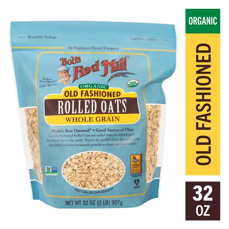 Old Fashioned Rolled Oats Whole Grain Oatmeal