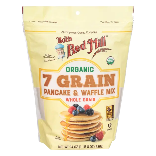 Organic 7 Grain Pancake & Waffle Mix
