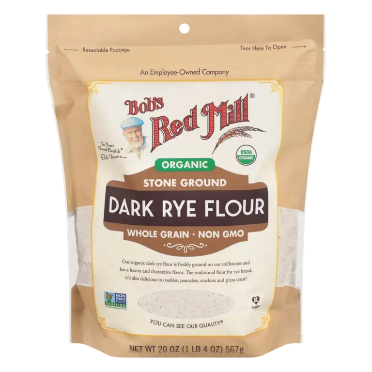 Organic Dark Rye Flour