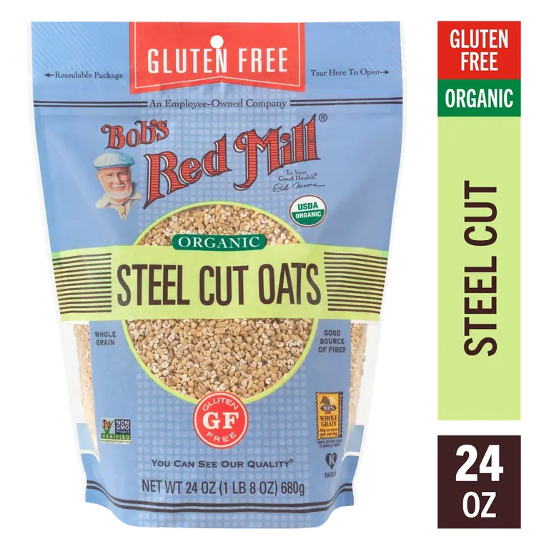 Organic Gluten Free Steel Cut Oats