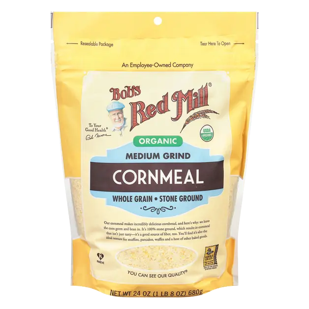 Organic Medium Grind Corn Meal