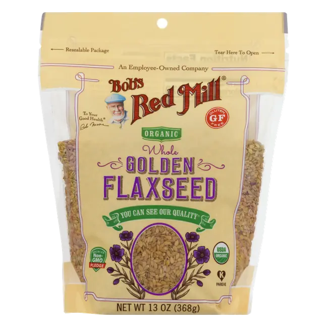 Organic Whole Golden Flaxseed