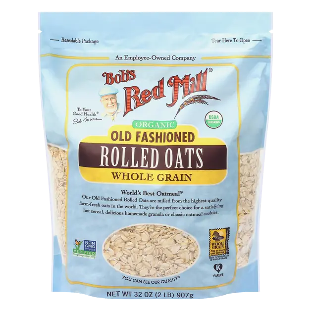 Organic Whole Grain Old Fashioned Rolled Oats