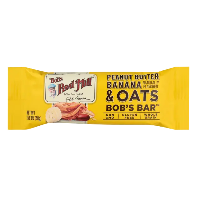 Peanut Butter Banana & Oats Bob's Bar