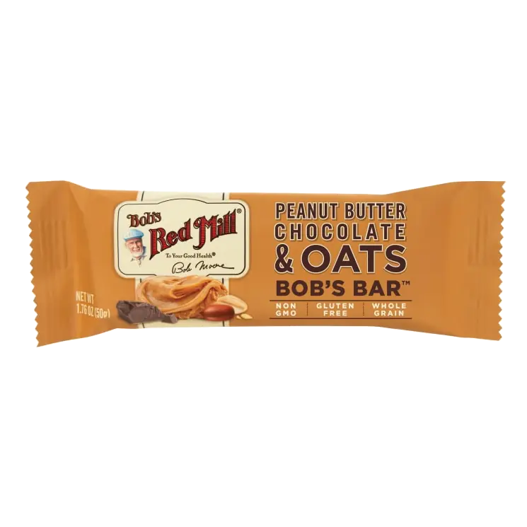 Peanut Butter Chocolate & Oats Bob's Bar