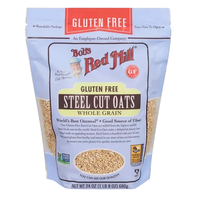 Steel Cut Oats, Gluten Free, Whole Grain