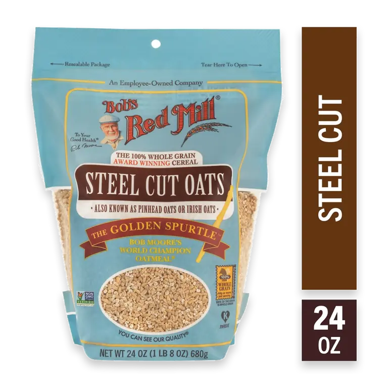 Whole Grain Steel Cut Pinhead Oats