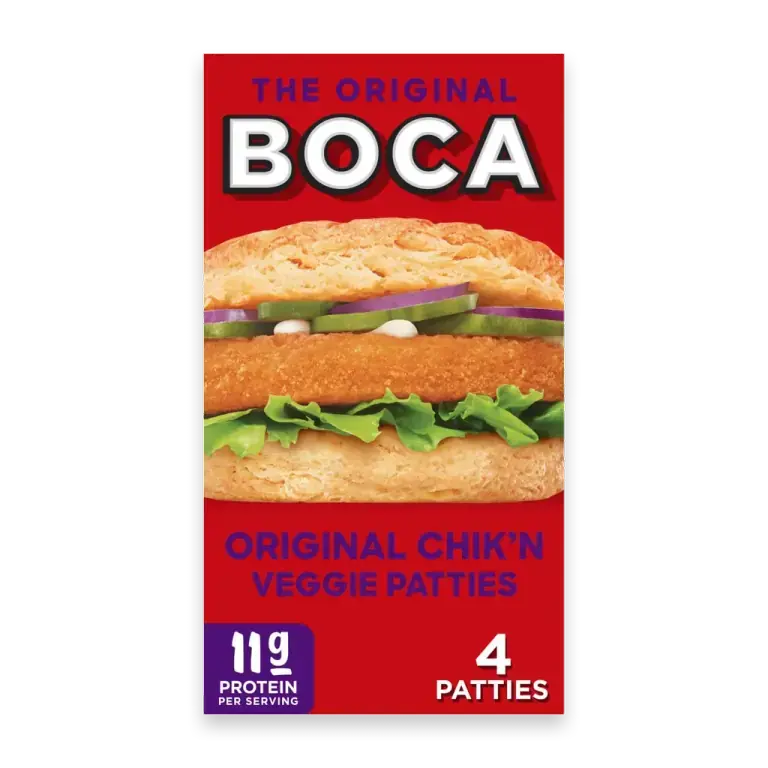Original Vegan Chik'n Veggie Patties, Box