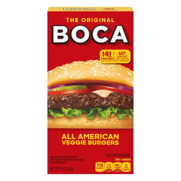 The Original All American Veggie Burgers - 4 ct Frozen