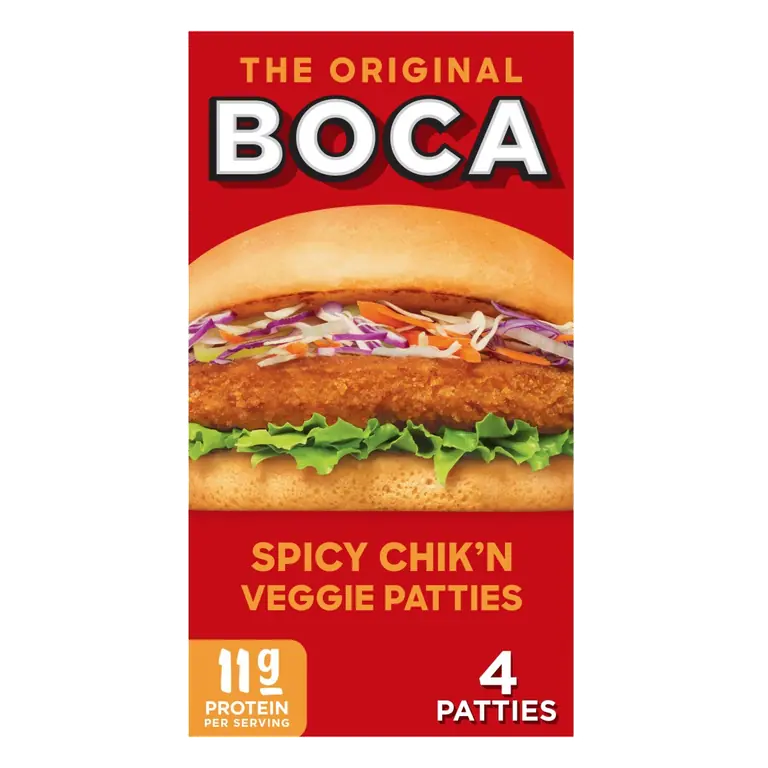 the Original Spicy Chick'n Veggie Patties