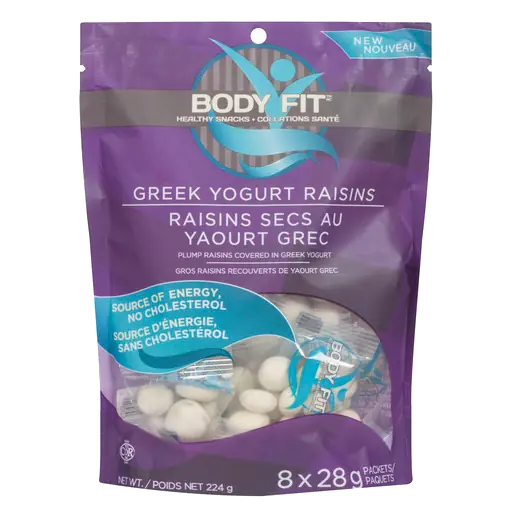 Mix Bags Greek Yogurt Rasins 224 g