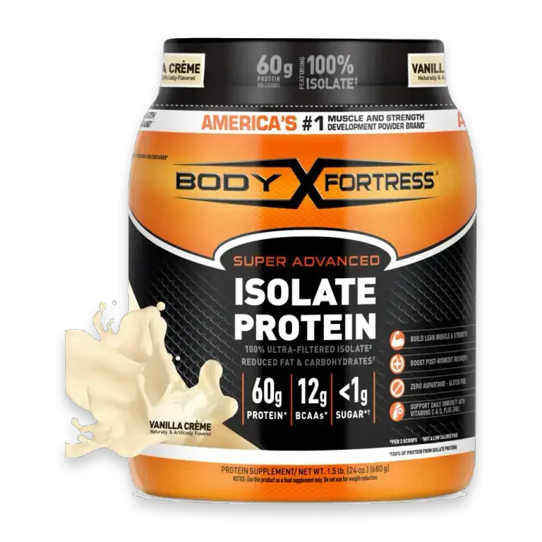 Super Advanced Isolate Vanilla Protein Powder