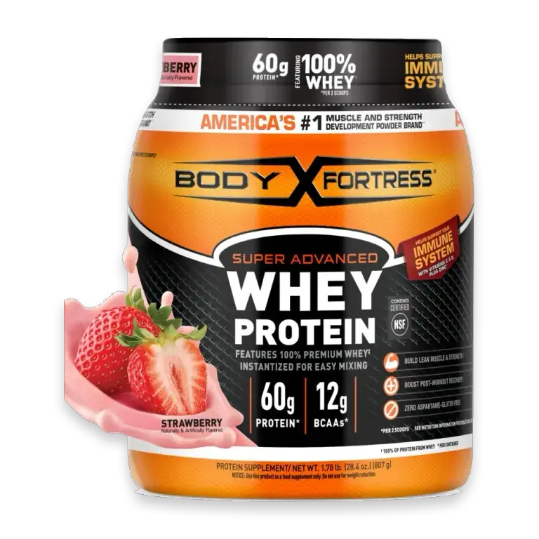 Super Advanced Strawberry Whey Protein Powder