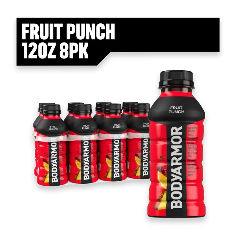 Fruit Punch Sports Drink Bottles