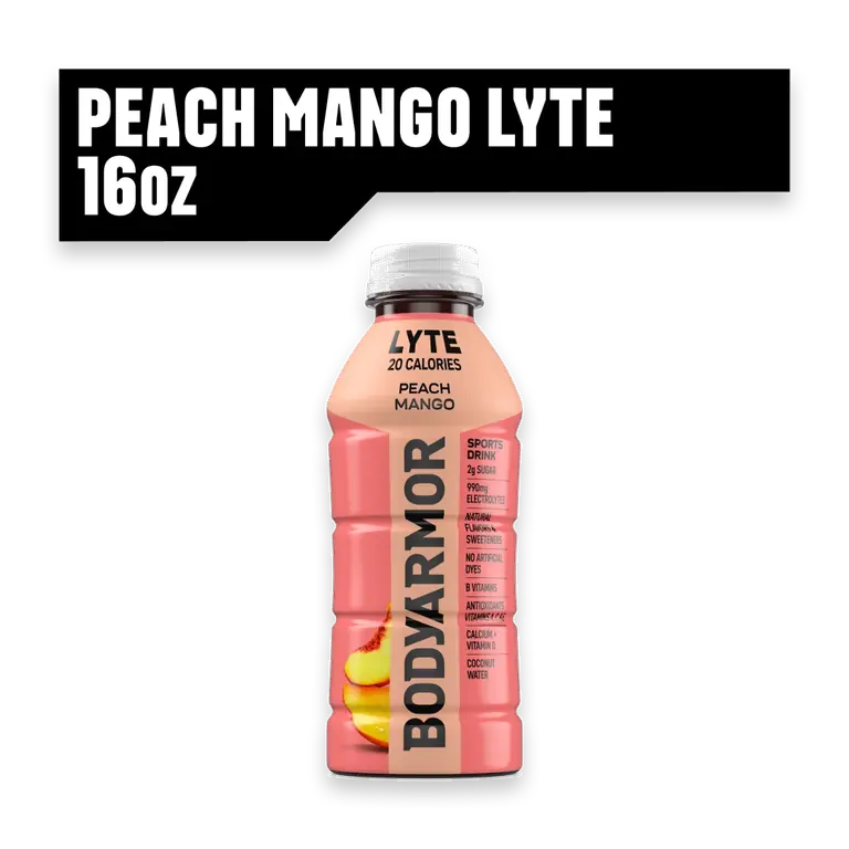 Lyte Peach Mango Sports Drink Bottle