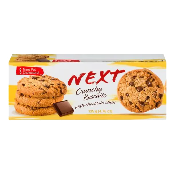 Next Crunchy Biscuits with Chocolate Chips