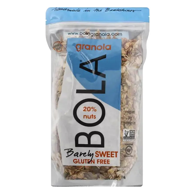 Granola, Gluten Free, Barely Sweet