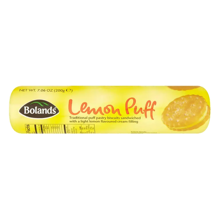 Bolands Lemon Puff 200g