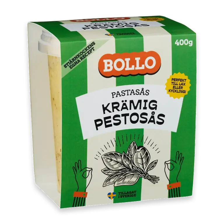 Pastasås Krämig Pestosås 400g