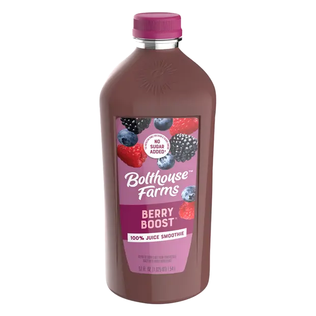 Berry Boost 100% Fruit Juice Smoothie Fresh
