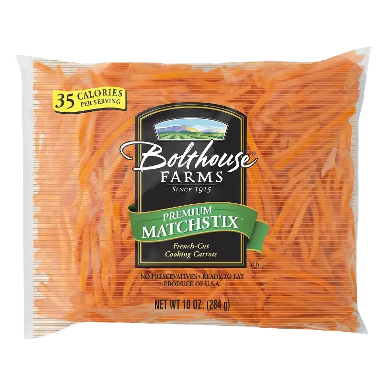 Bolthouse Farms Premium Matchstix French-Cut Cooking Carrots, 10oz