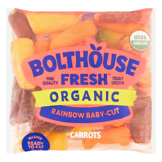 Bolthouse Fresh Organic Baby-Cut Rainbow Carrots