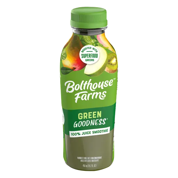 Green Goodness 100% Fruit & Veg Juice Smoothie Fresh