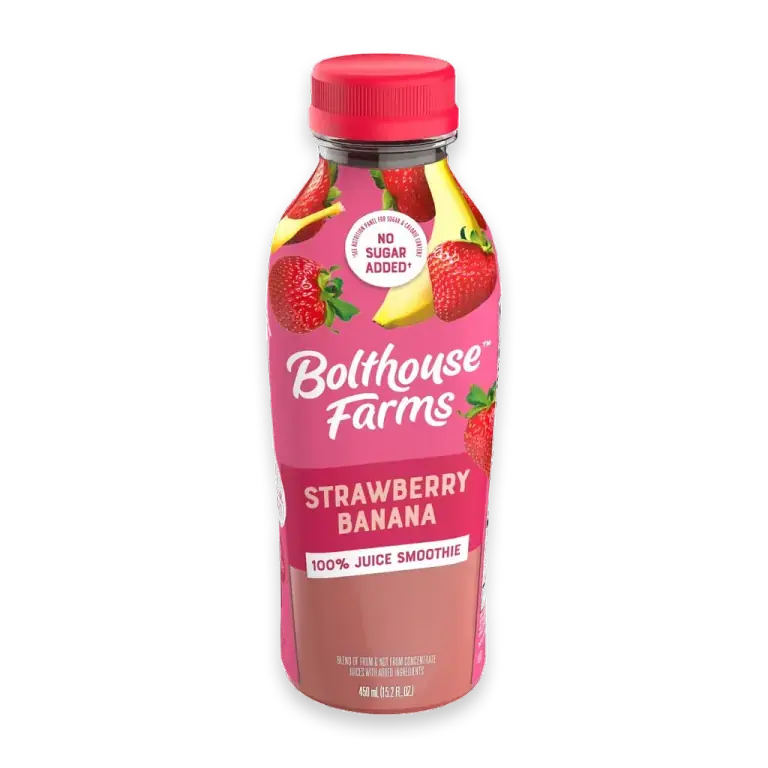 Strawberry Banana Fruit Juice Smoothie