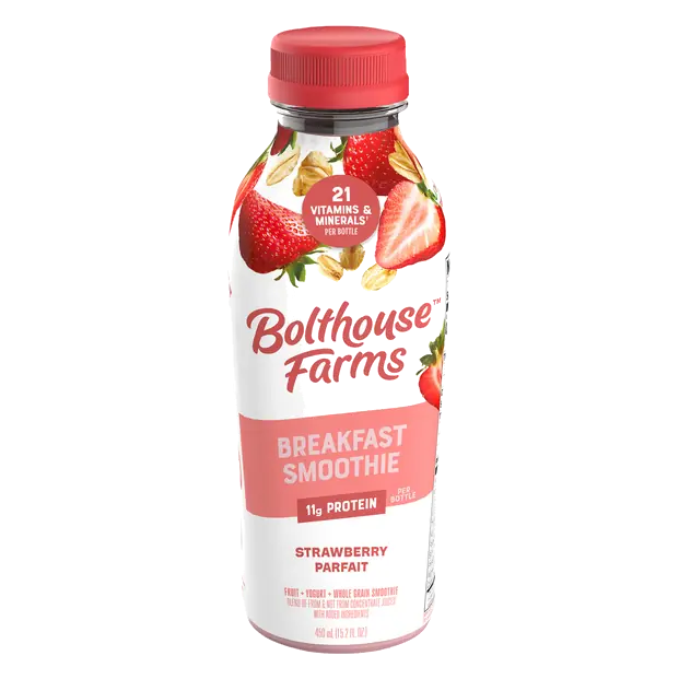 Strawberry Parfait Fruit & Yogurt Smoothie Fresh