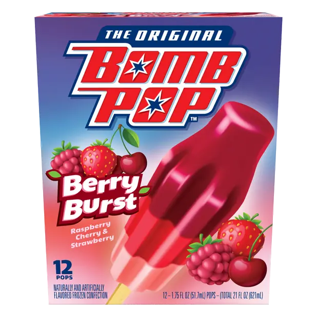 Berry Burst Ice Pops - 12 ct
