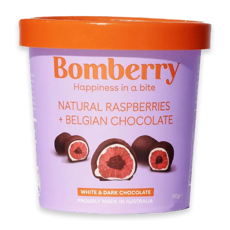 Dark & White Chocolate Raspberries