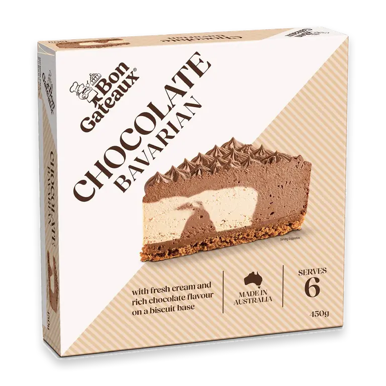Chocolate Bavarian Frozen Dessert
