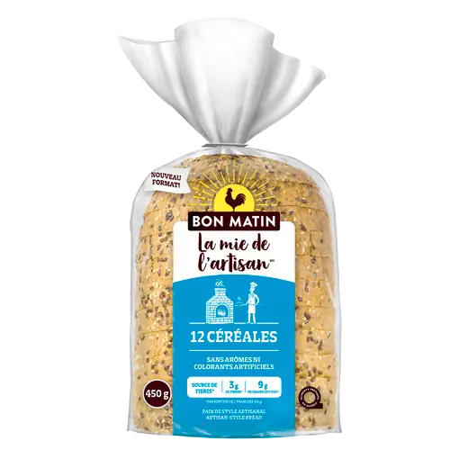 La Mie de l'Artisan Artisan-Style Bread 12 Grains 450 g
