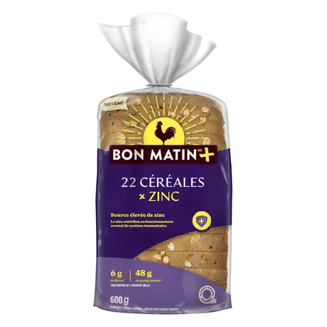 Plus Bread 22 Grains x Zinc 600 g