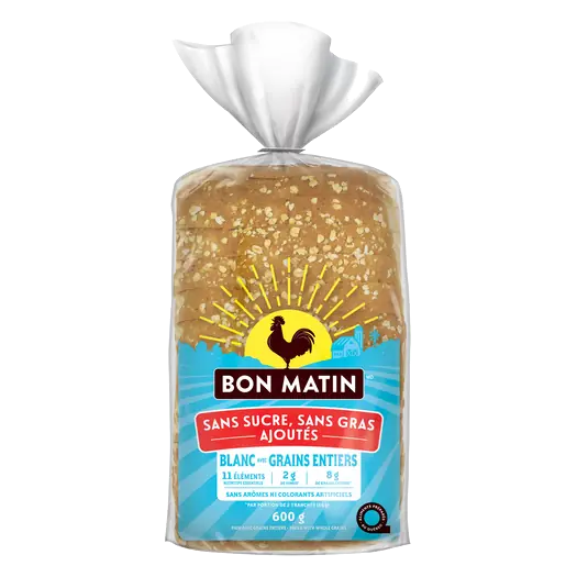 White Bread Whole Grain 600 g