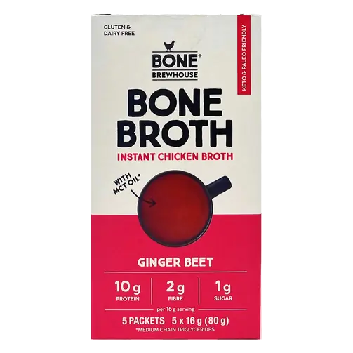 Bone Broth Instant Chicken Ginger Beet 80 g