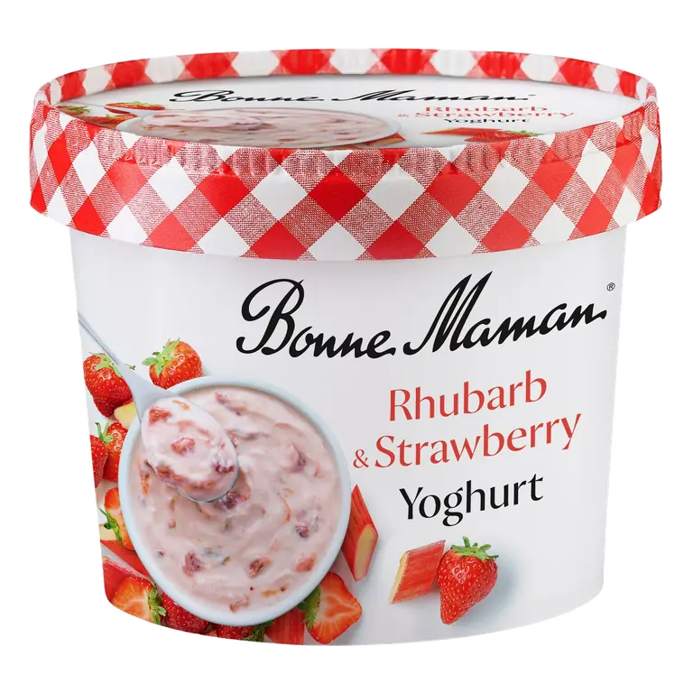 450g Rhubarb & Strawberry Fruit Yoghurt