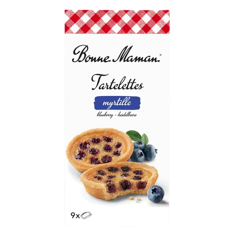 9 x Blueberry Tartelettes 135g