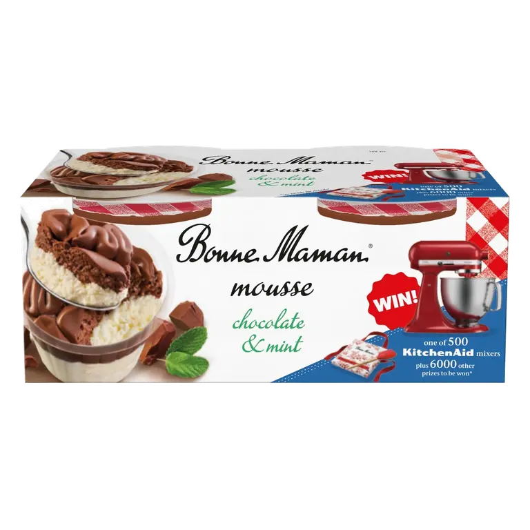 Chocolate & Mint Mousse 2 x 70g