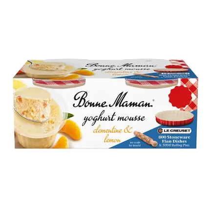Clementine & Lemon Yoghurt Mousse