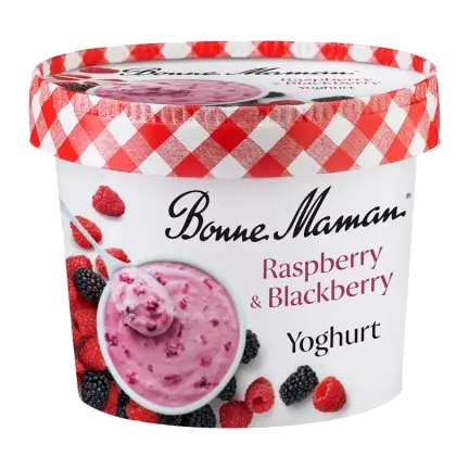 Raspberry & Blackberry Yogurt