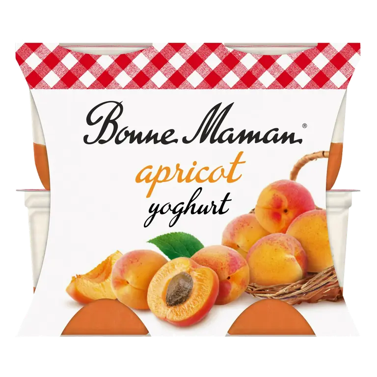 Yoghurt with an Apricot Layer 4x115g