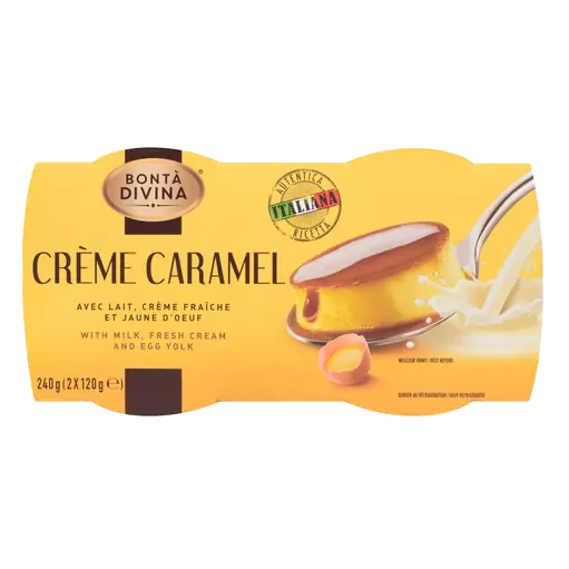 Dessert Creme Caramel 2 x 120 g
