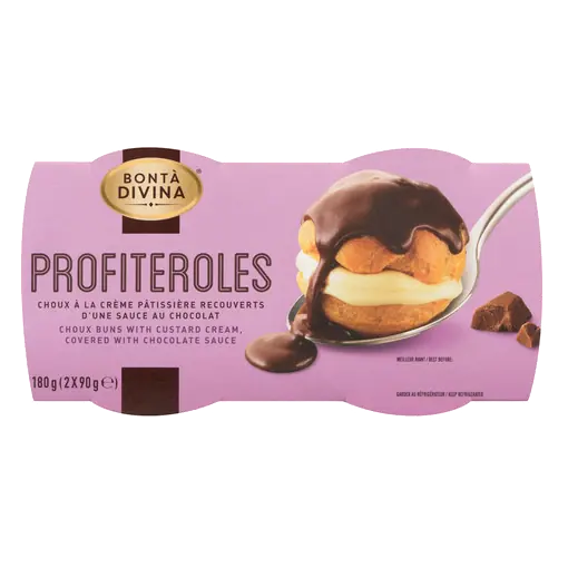 Profiterols Pies/Pastries 180 g (frozen)